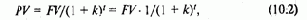    cpec (present value  pv)
